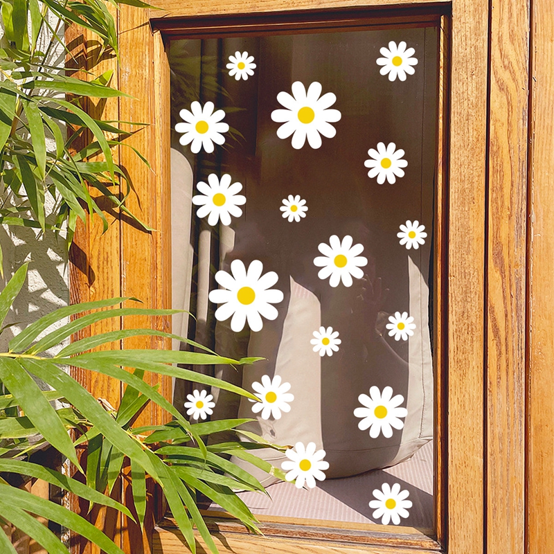 Boho Daisy Flowers Wall Sticke - Baby Nursery Diy 리뷰 및 가격