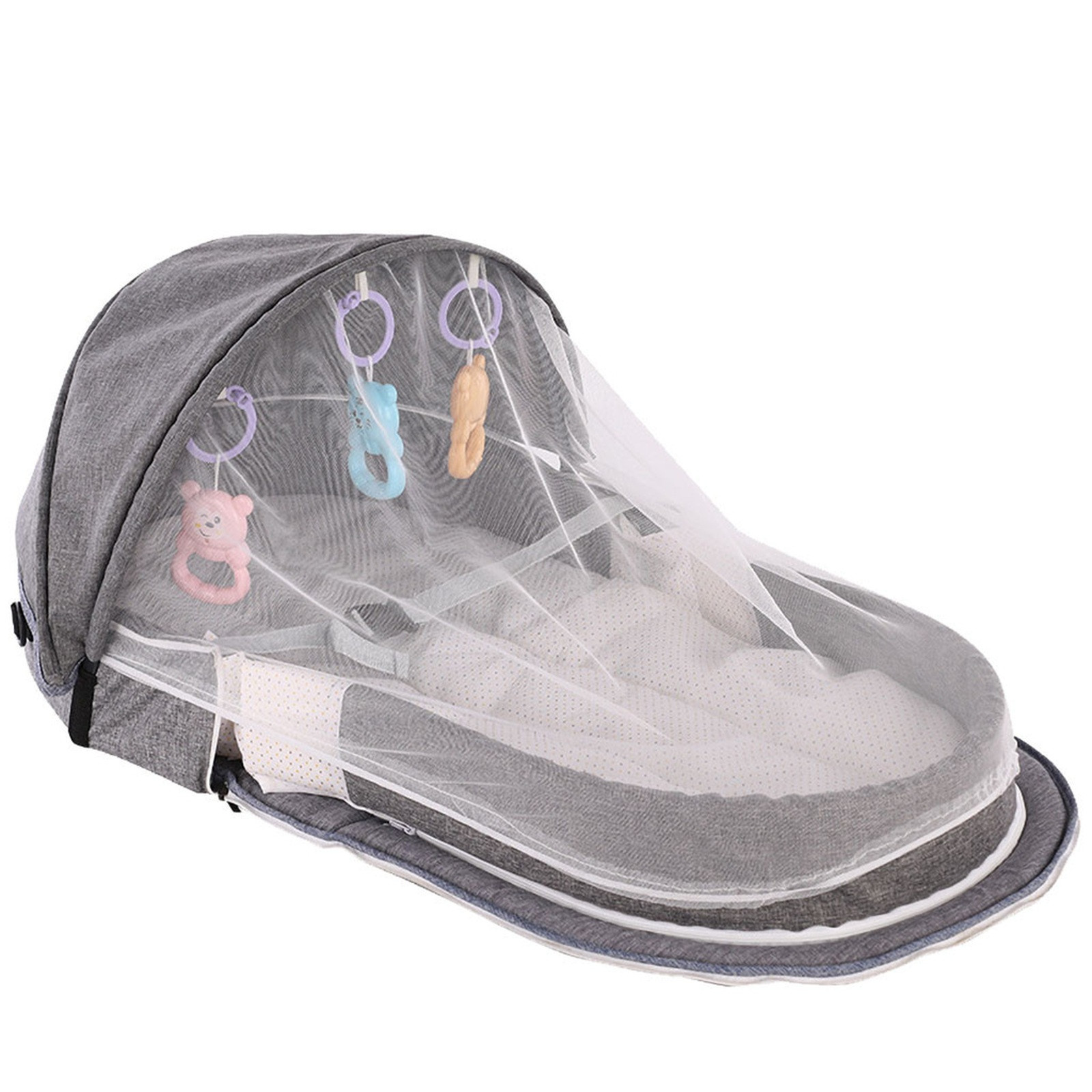 Baby Bed Folding Portable Baby - Baby Nursery Hamper 리뷰 및 가격