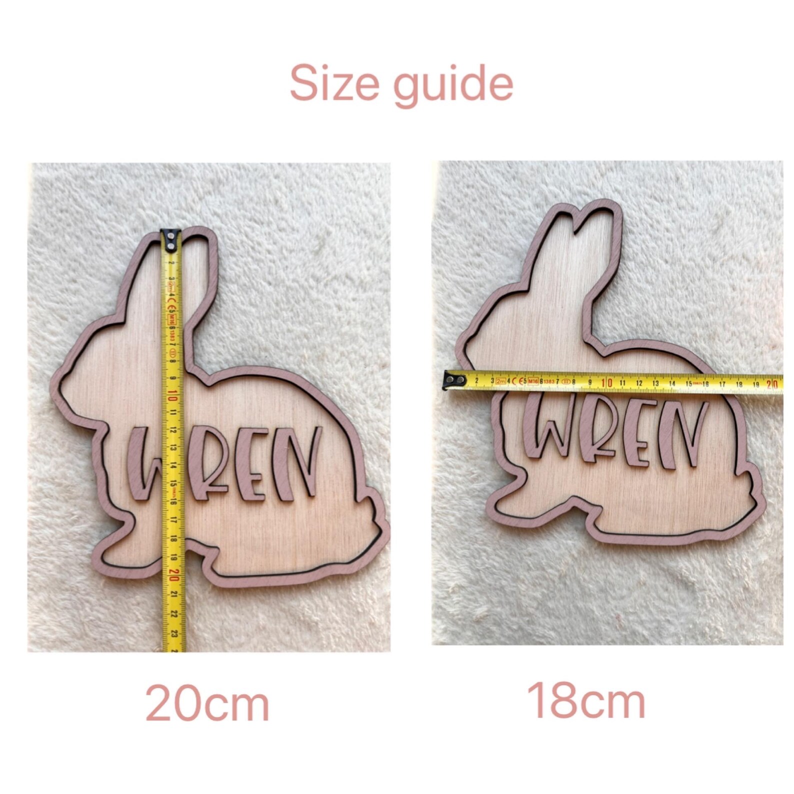 Personalized Bunny Name Wooden - Baby Nursery Things 리뷰 및 가격