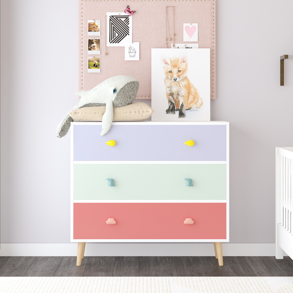 Kids 3-Drawer Dresser - Baby N - Baby Nursery And Co 리뷰 및 가격