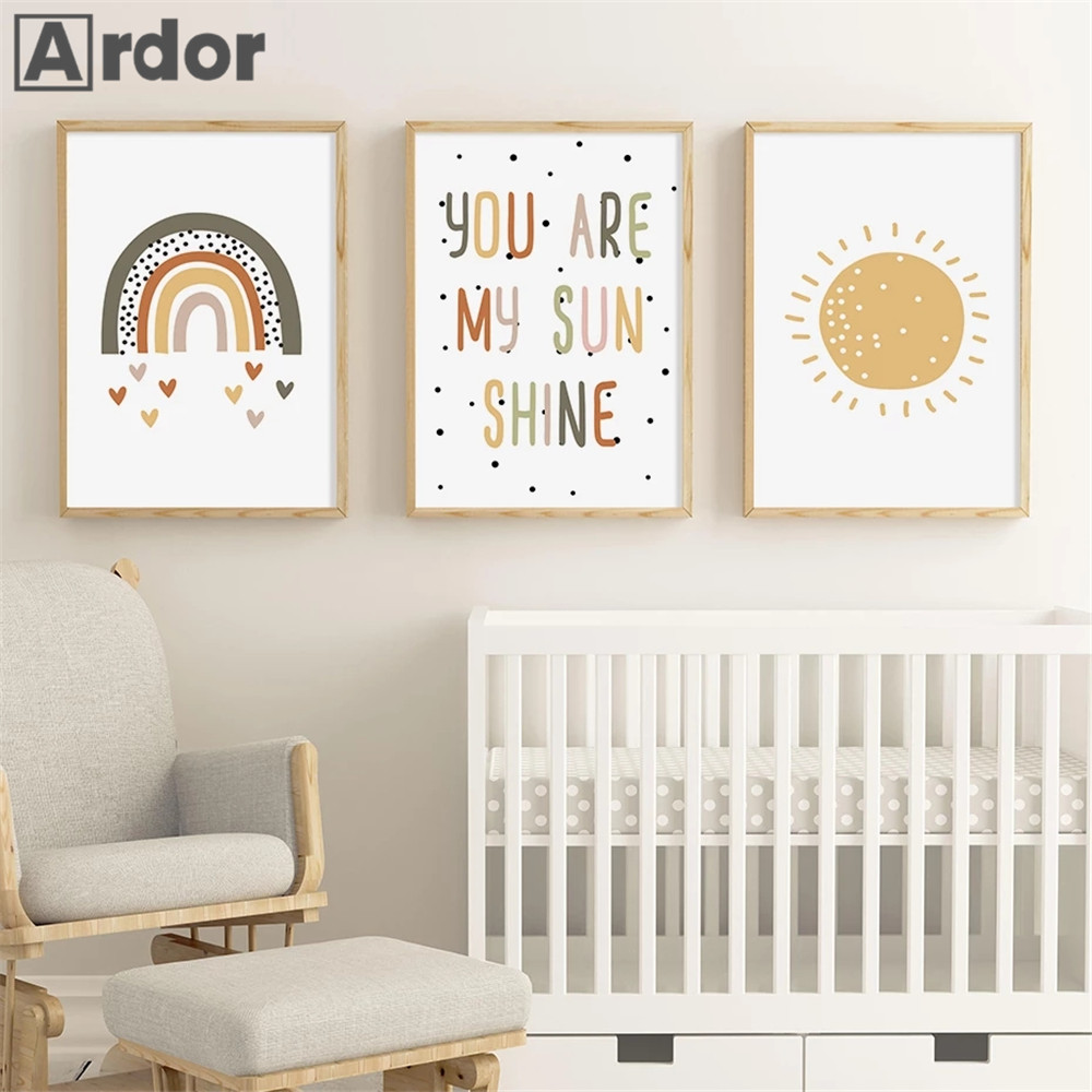 Nursery Wall Prints You Are My - Baby Nursery You Are My Sunshine 리뷰 및 가격