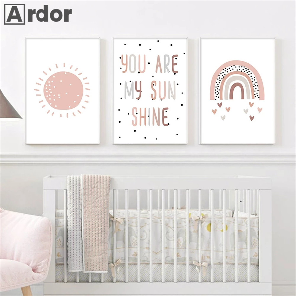 Nursery Wall Prints You Are My - Baby Nursery You Are My Sunshine 리뷰 및 가격