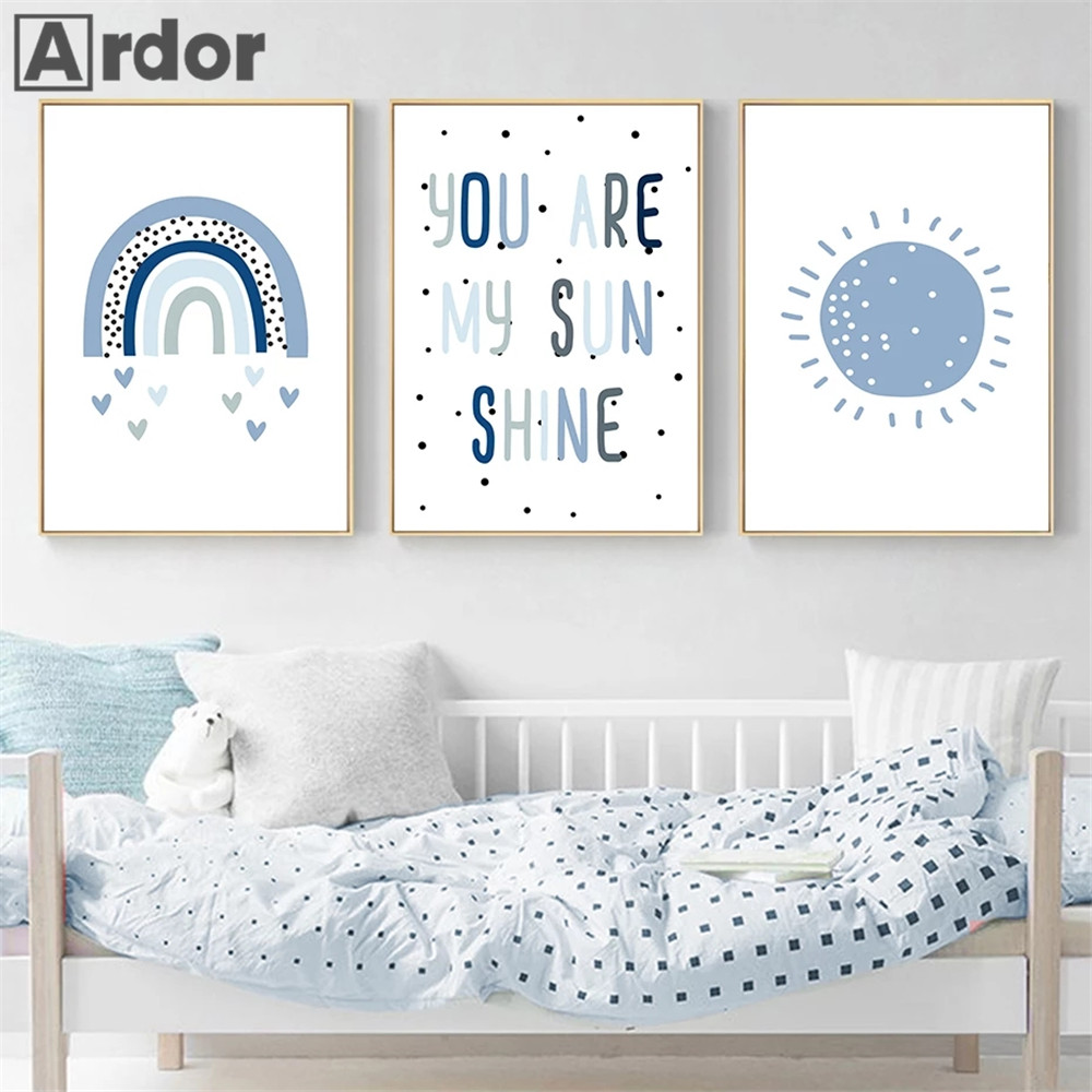 Nursery Wall Prints You Are My - Baby Nursery You Are My Sunshine 리뷰 및 가격