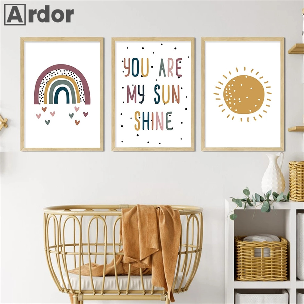 Nursery Wall Prints You Are My - Baby Nursery You Are My Sunshine 리뷰 및 가격