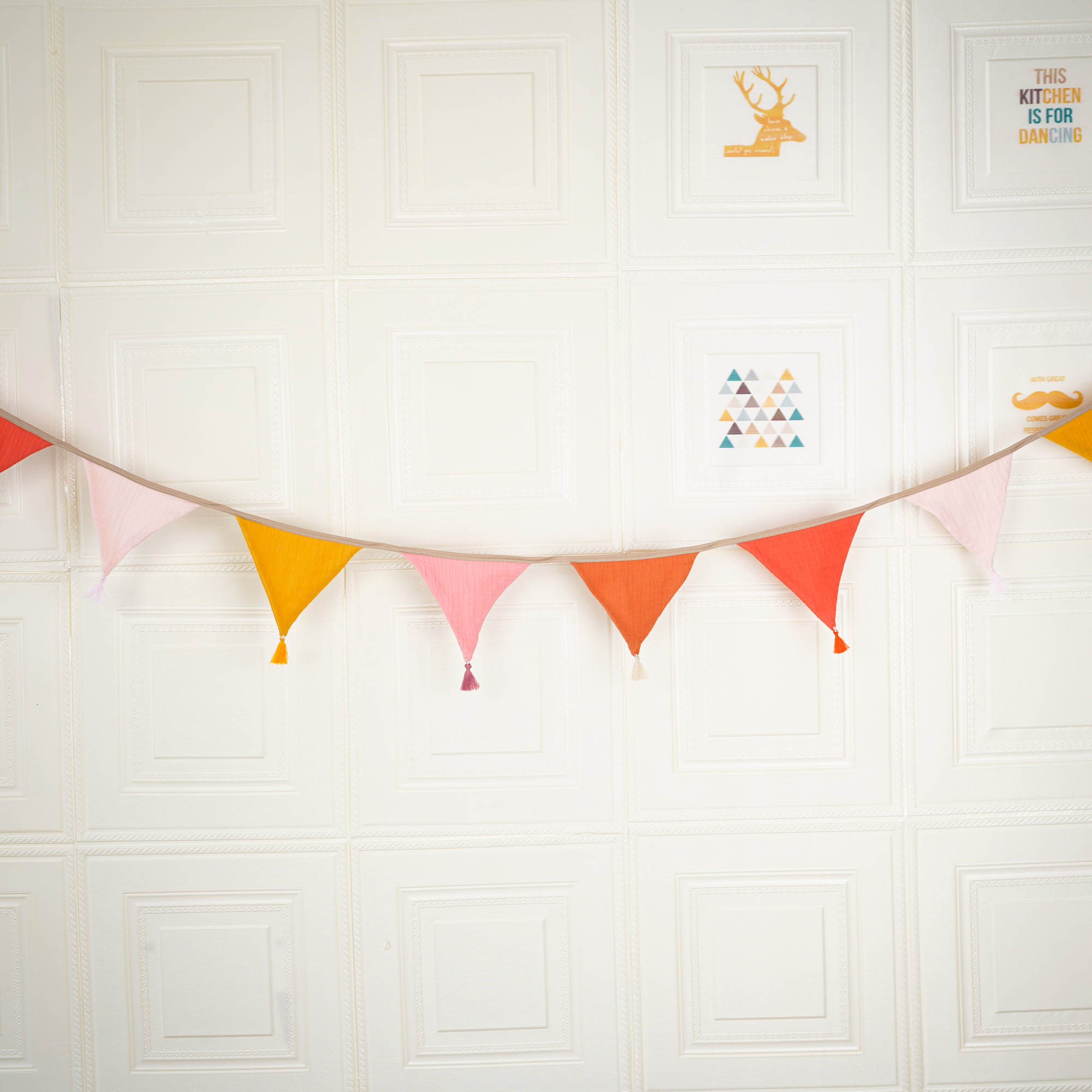 2.6M/8.5FT Nursery Candy Fabri - Baby Nursery Garland 리뷰 및 가격