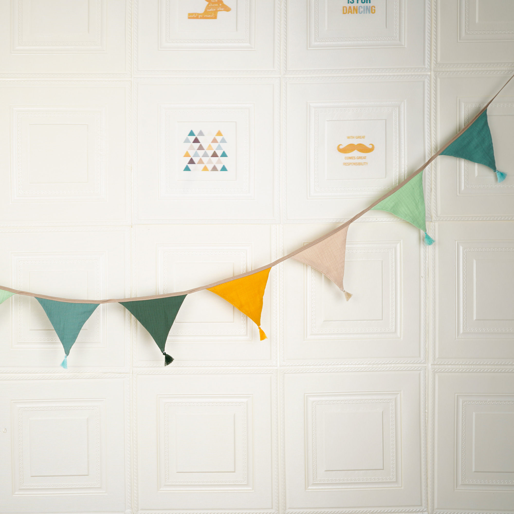 2.6M/8.5FT Nursery Candy Fabri - Baby Nursery Garland 리뷰 및 가격