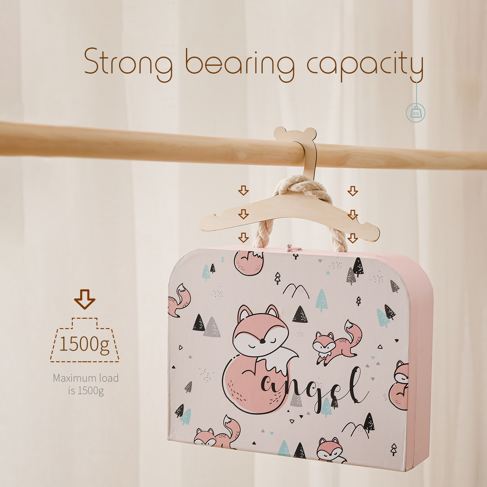 5/10pcs Wooden Baby Hangers Ki - Baby Nursery Uniform 리뷰 및 가격