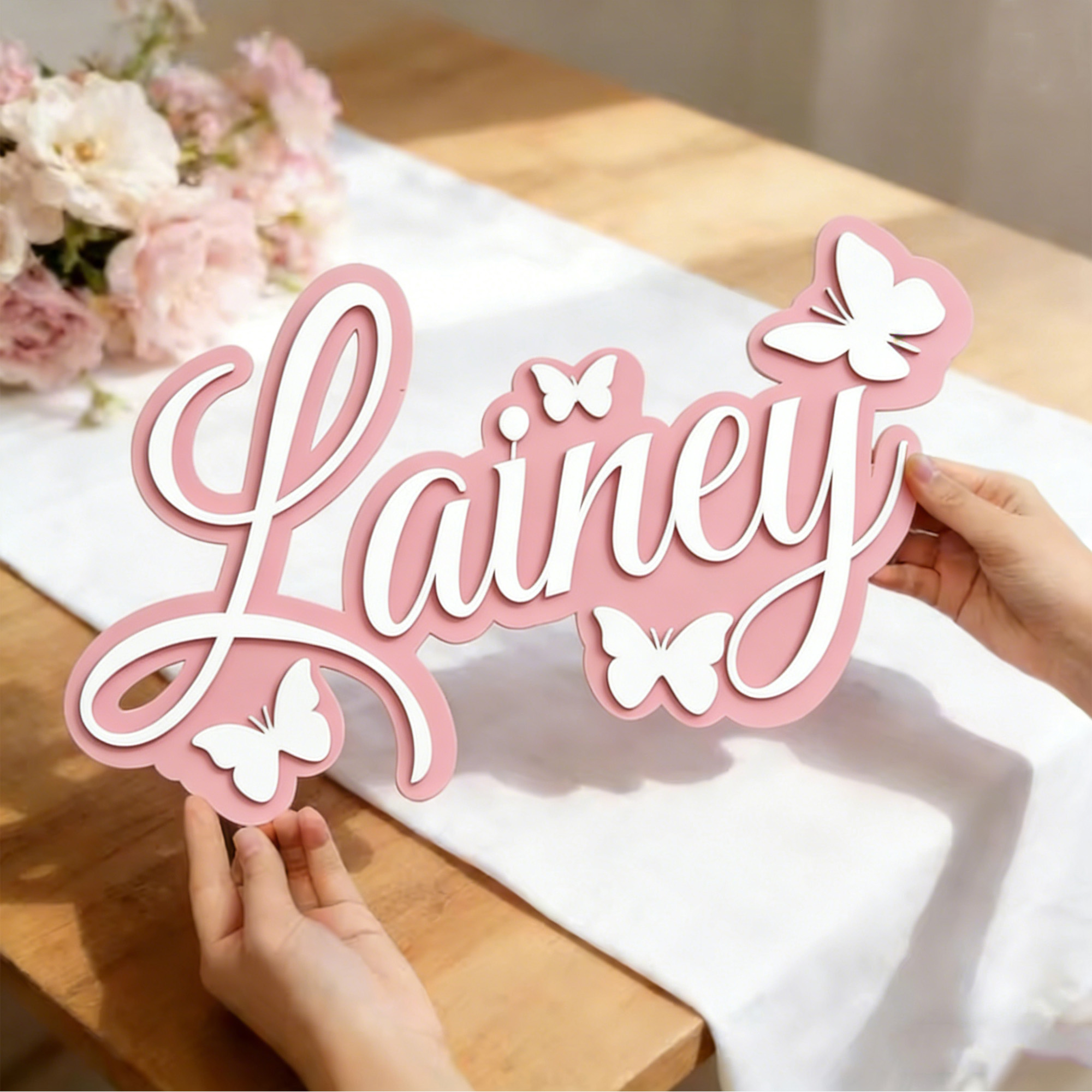 1Pc Custom Name Butterfly Styl - Baby Nursery Diy 리뷰 및 가격