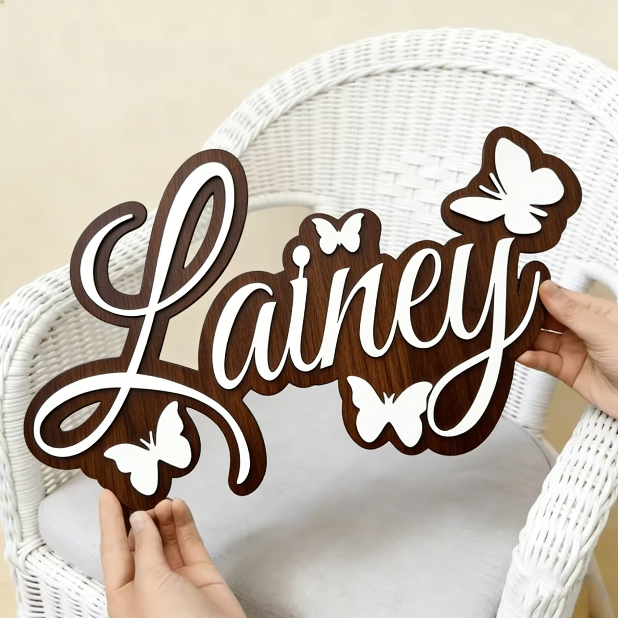 1Pc Custom Name Butterfly Styl - Baby Nursery Diy 리뷰 및 가격