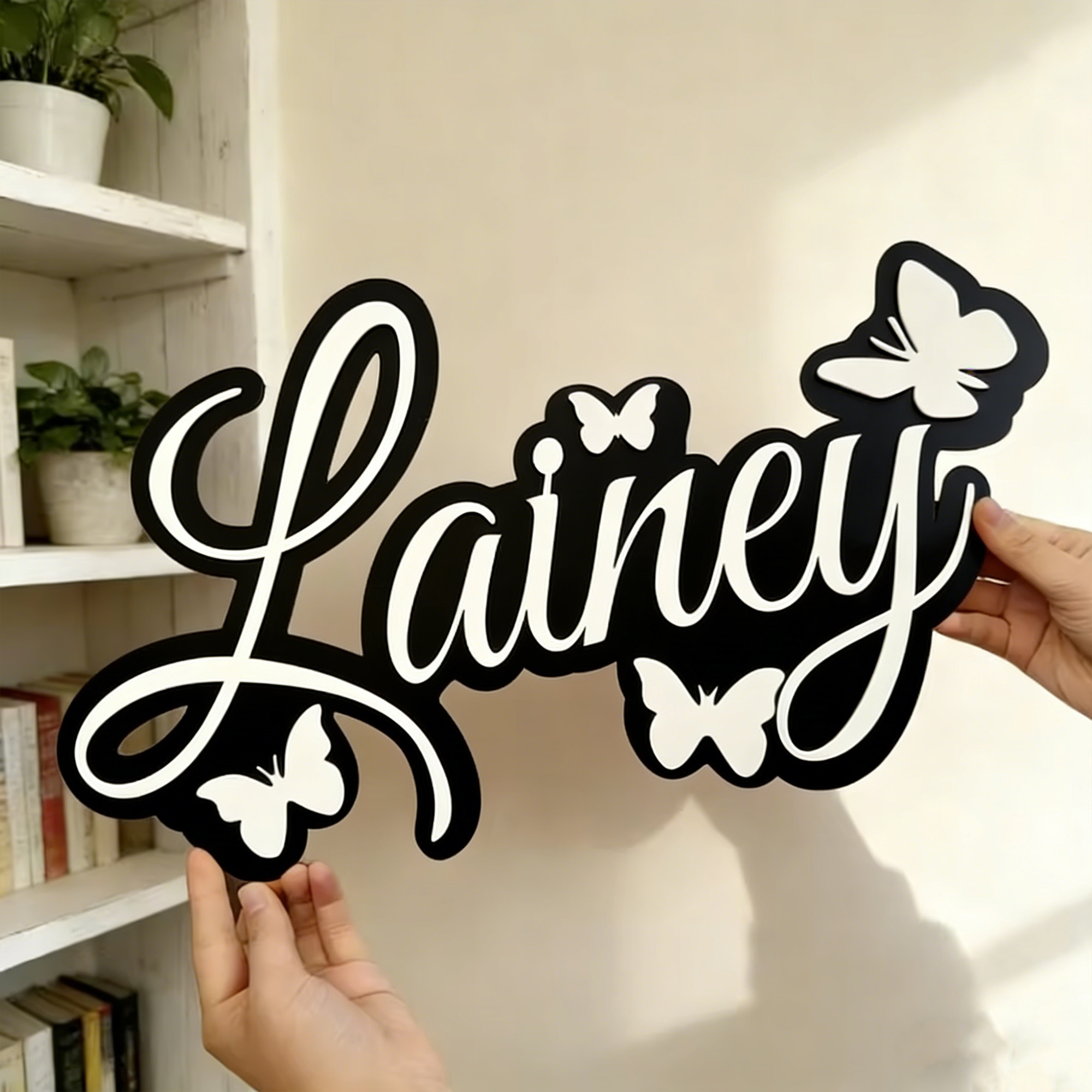 1Pc Custom Name Butterfly Styl - Baby Nursery Diy 리뷰 및 가격