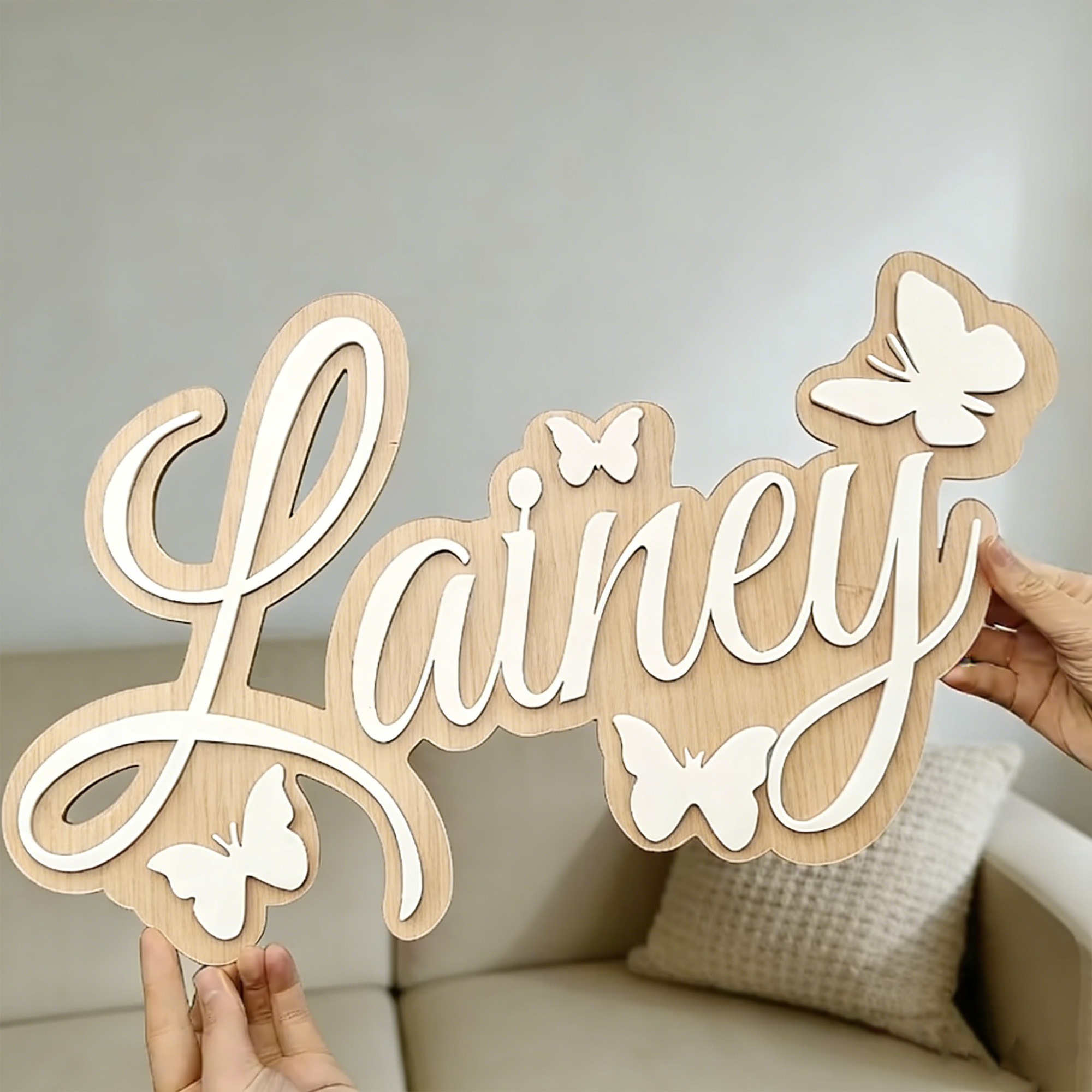 1Pc Custom Name Butterfly Styl - Baby Nursery Diy 리뷰 및 가격