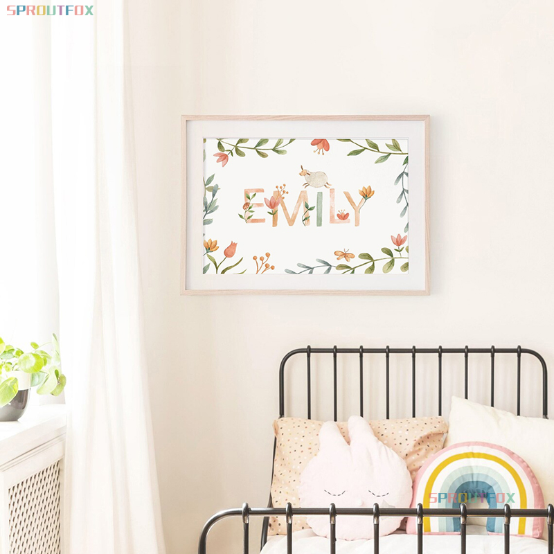 Nursery Canvas Painting Name C - Baby Nursery Animal Pictures 리뷰 및 가격