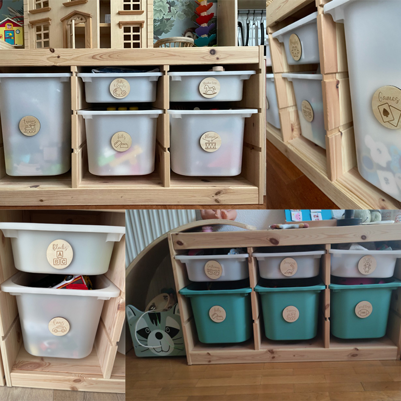 Wooden Storage Tags  Nursery D - Baby Nursery Things 리뷰 및 가격