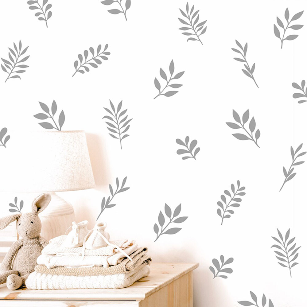 41Pcs Botanical Leaf Wall Stic - Baby Nursery Vinyl Wall Stickers 리뷰 및 가격