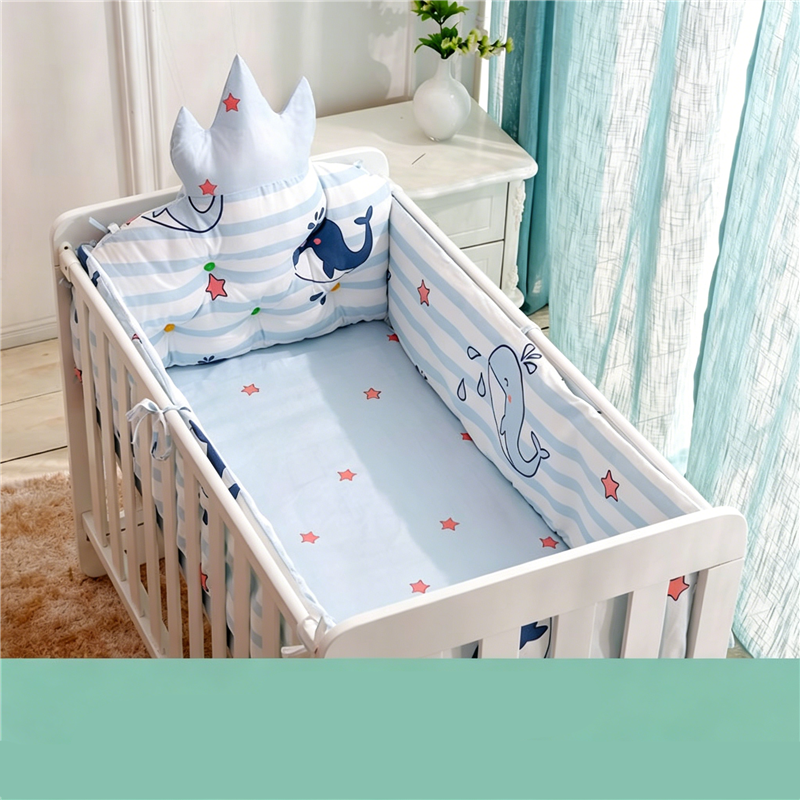 100% Cotton Crib Bed Linen Kit - Baby Nursery Rhymes 리뷰 및 가격