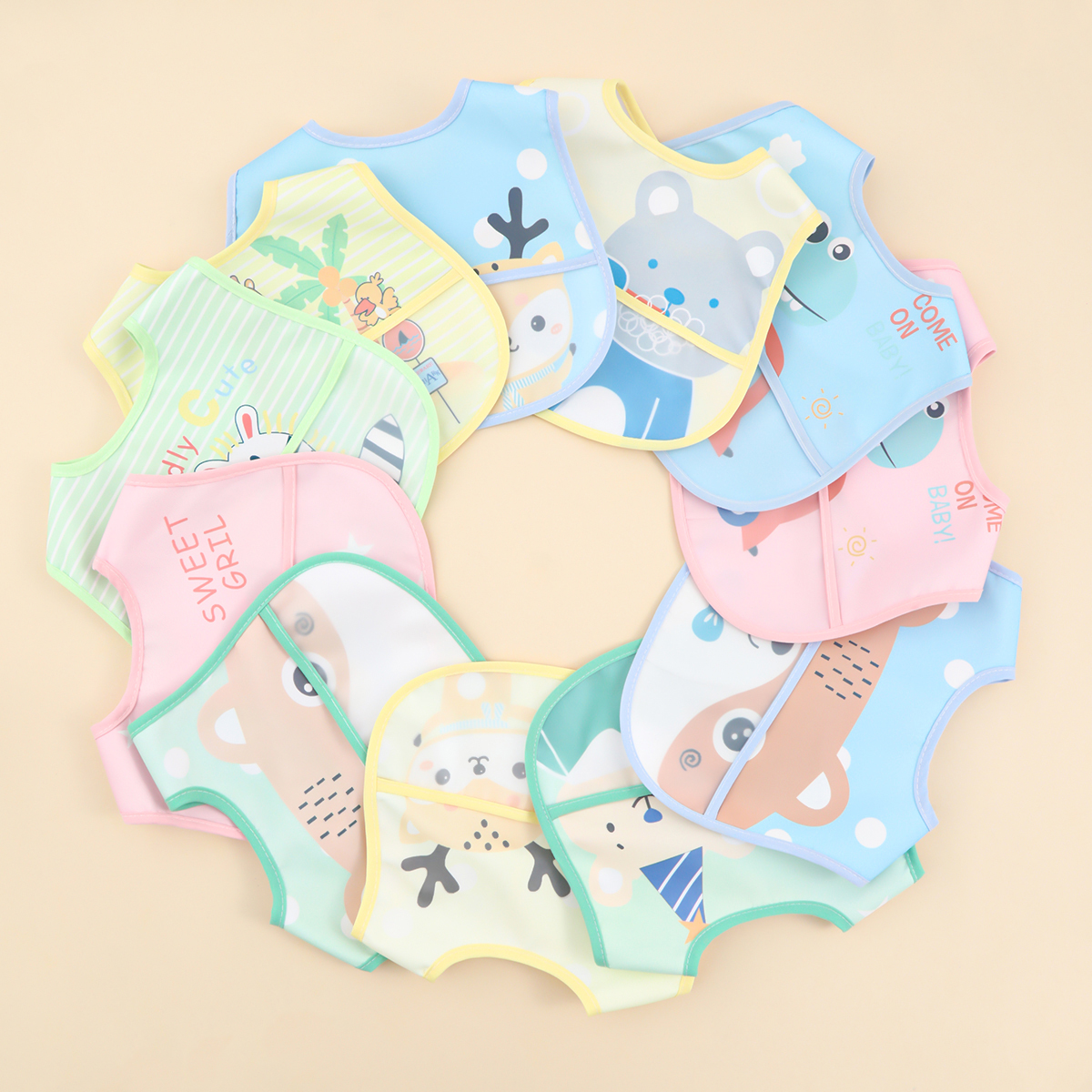 Random Mixed 3pcs Feeding Baby - Baby Nursery Things 리뷰 및 가격