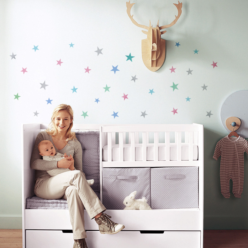 Stars Wall Sticker For Kids Ro - Baby Nursery Modern 리뷰 및 가격