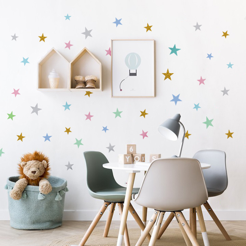 Stars Wall Sticker For Kids Ro - Baby Nursery Modern 리뷰 및 가격