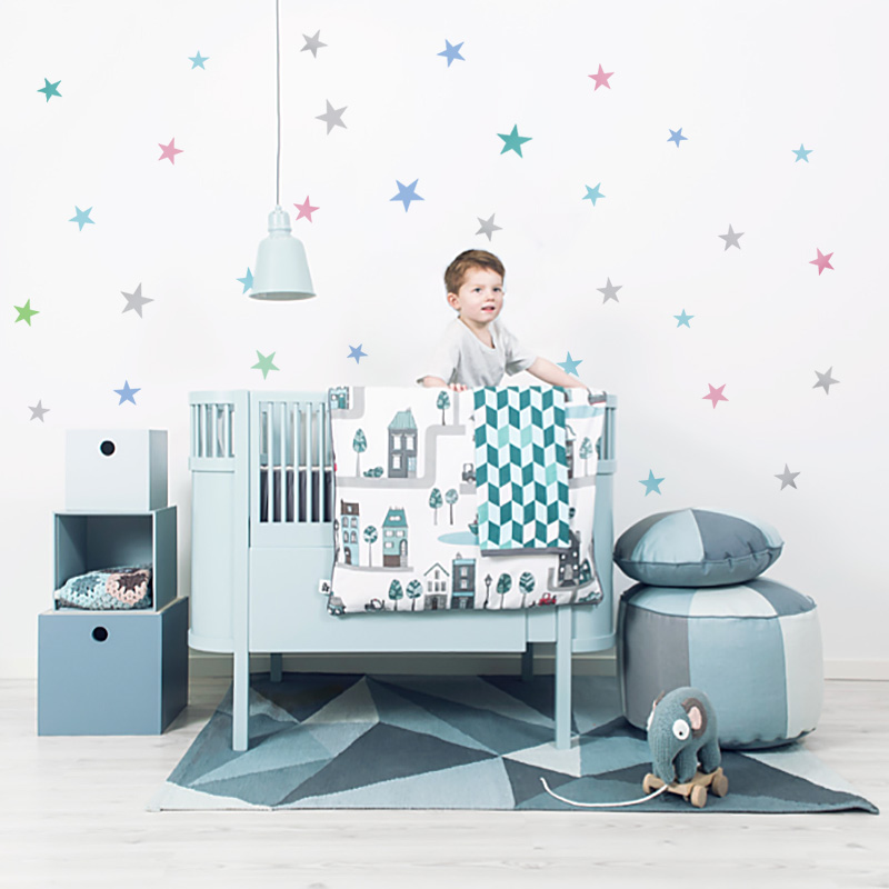 Stars Wall Sticker For Kids Ro - Baby Nursery Modern 리뷰 및 가격