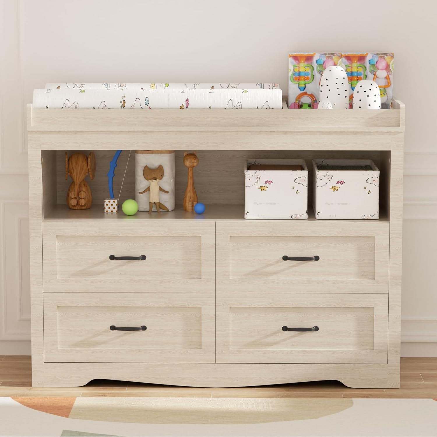 4 Drawer Nursery Dresser Chang - Baby Nursery Dresser 리뷰 및 가격