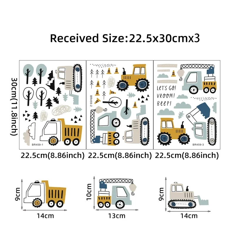 Hand Drawn Cute Cars Cargo Tru - Baby Nursery Things 리뷰 및 가격