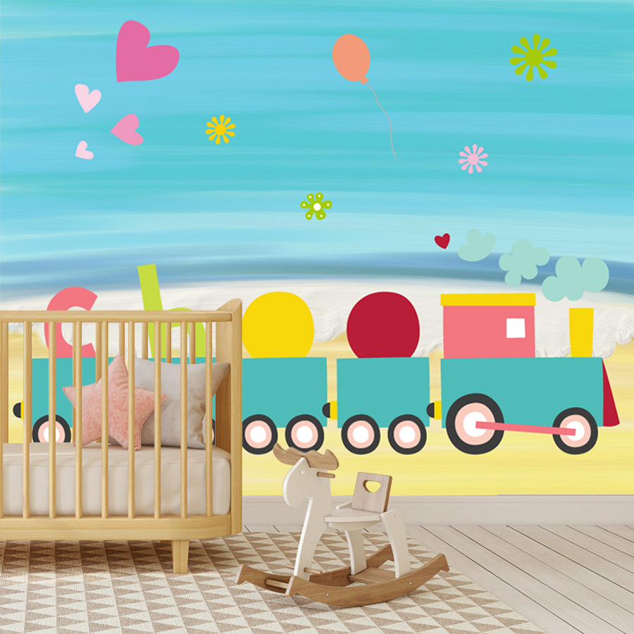 Custom Easy to Apply Peel and  - Baby Nursery Peel And Stick Wallpaper 리뷰 및 가격