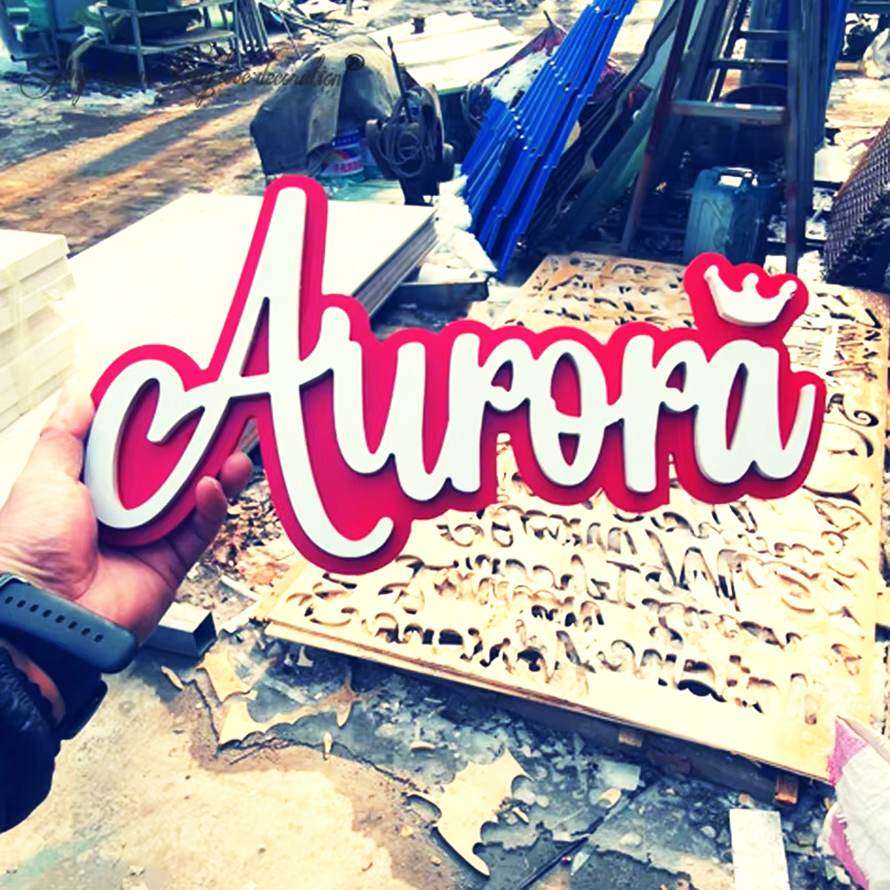 Custom Wooden Name Sign Person - Baby Nursery Modern 리뷰 및 가격