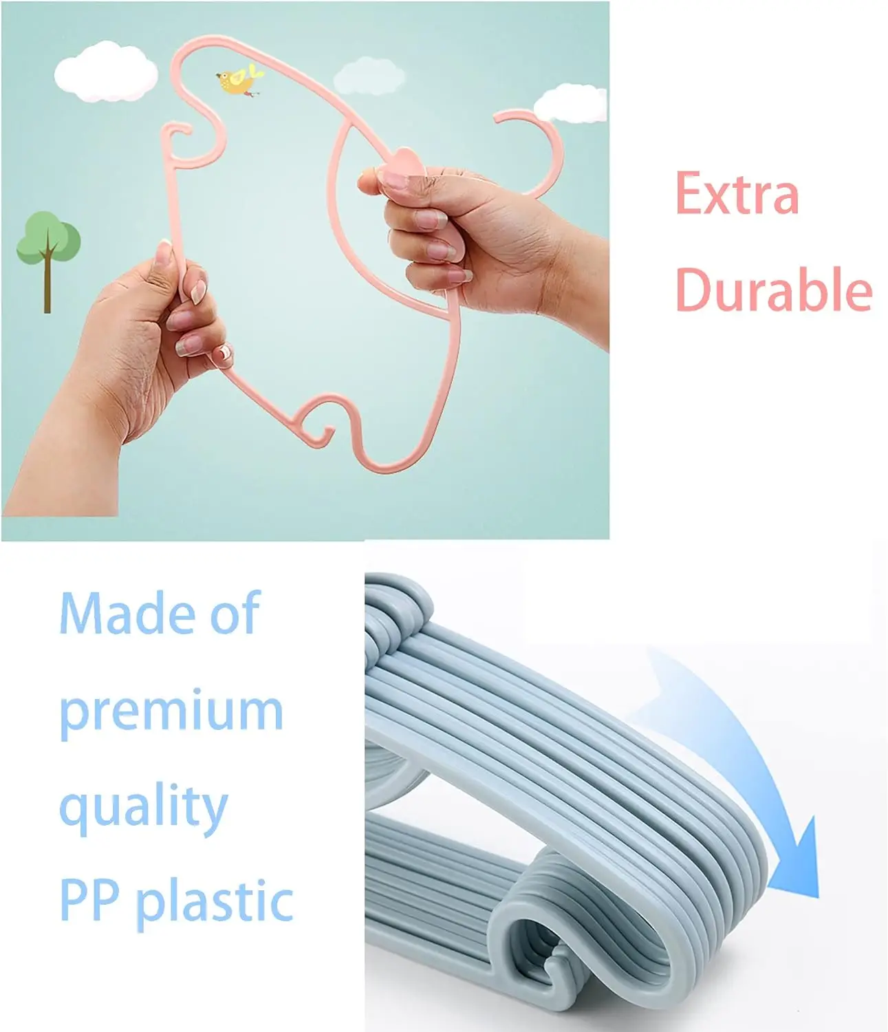 Baby Hangers Plastic Kids Clot - Baby Nursery Uniform 리뷰 및 가격