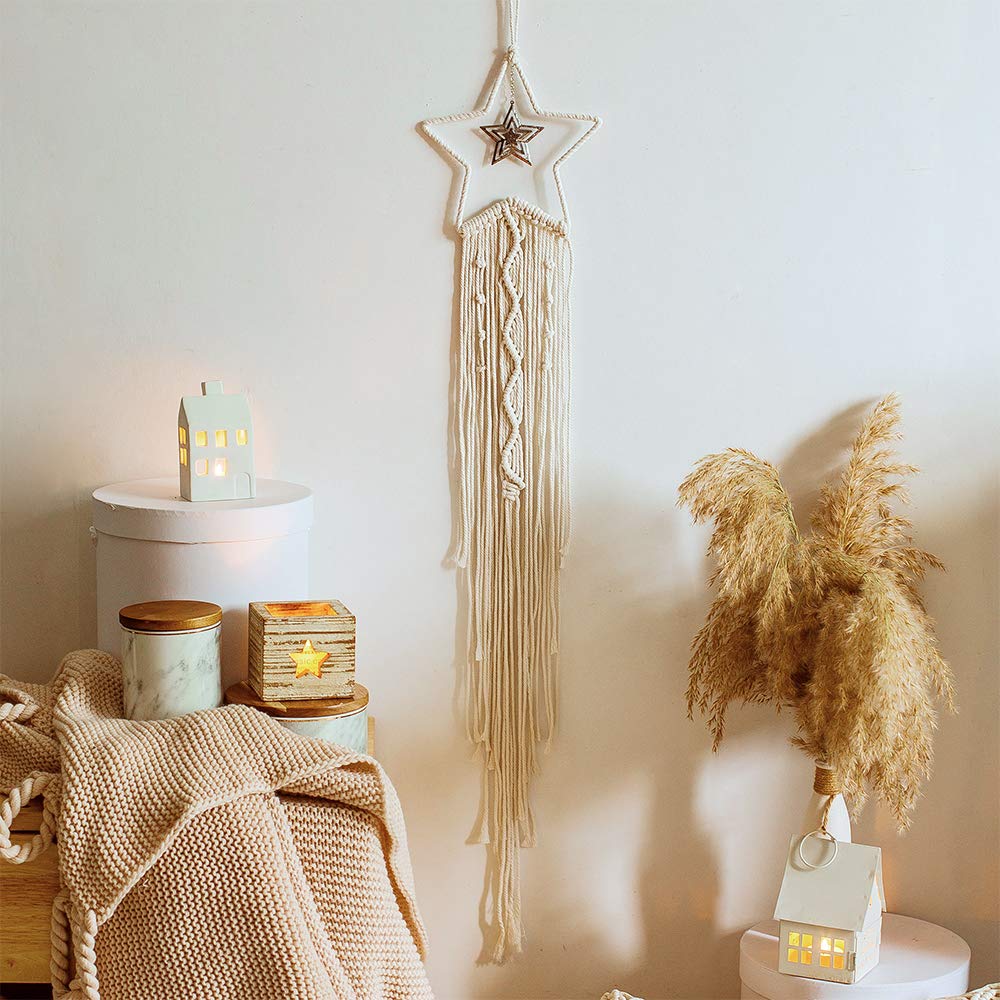 Macrame Dream Catcher Boho Hom - Baby Nursery Modern 리뷰 및 가격