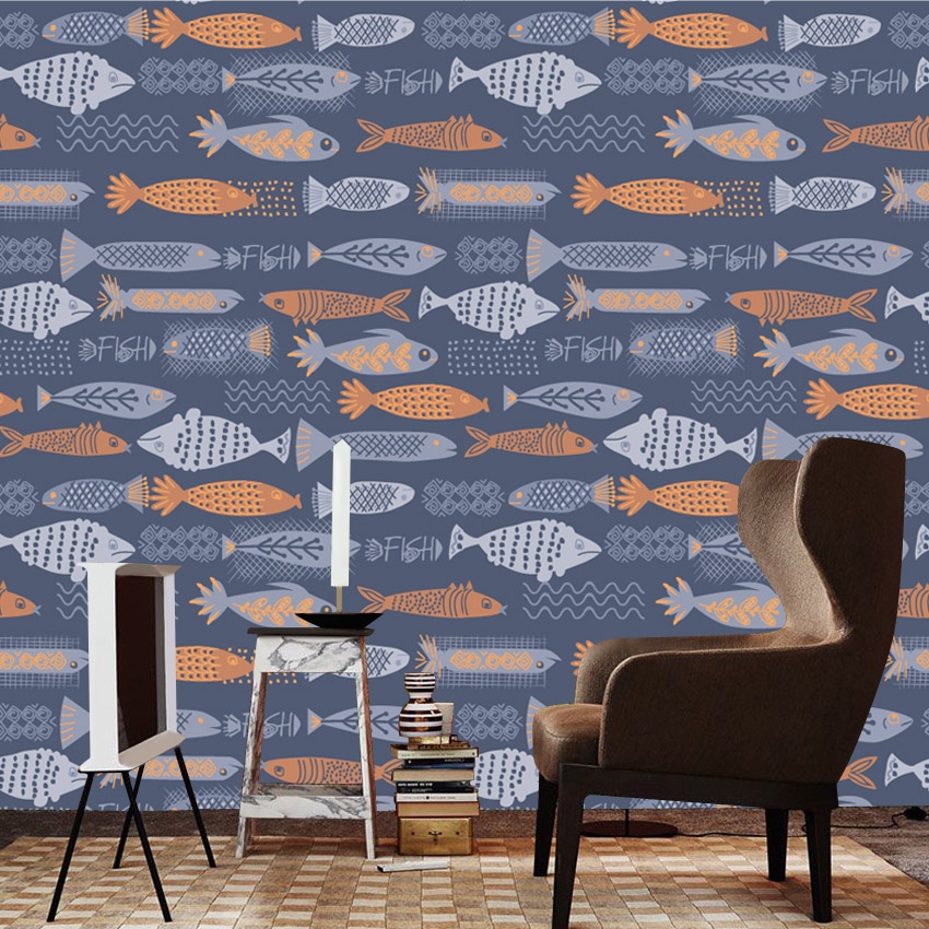 10+ Fish Design Waterproof Pee - Baby Nursery Peel And Stick Wallpaper 리뷰 및 가격
