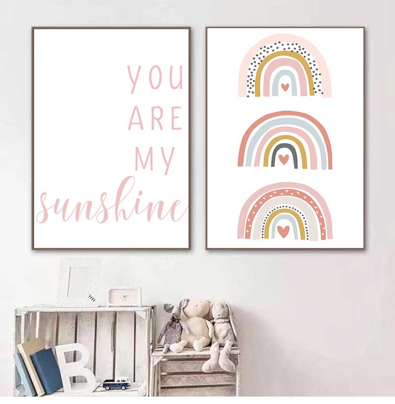 You are my Sunshine Rainbow Nu - Baby Nursery You Are My Sunshine 리뷰 및 가격