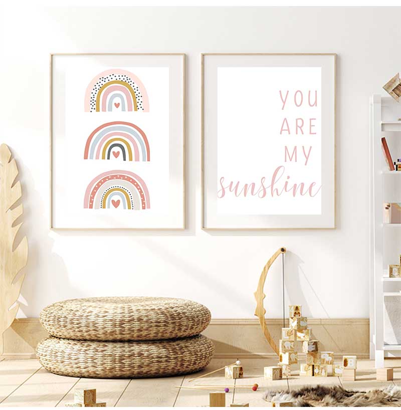 You are my Sunshine Rainbow Nu - Baby Nursery You Are My Sunshine 리뷰 및 가격
