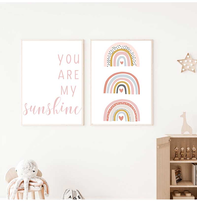 You are my Sunshine Rainbow Nu - Baby Nursery You Are My Sunshine 리뷰 및 가격