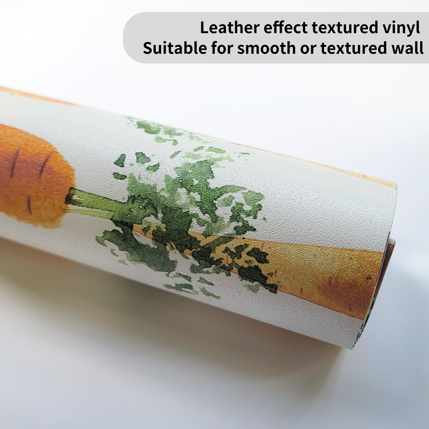 Cute Watercolor Carrots Wallpa - Baby Nursery Peel And Stick Wallpaper 리뷰 및 가격