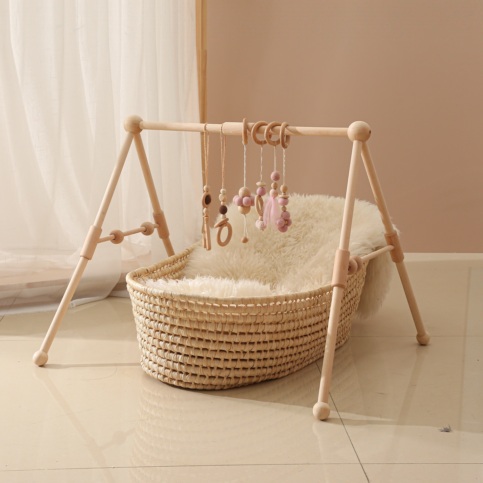 Baby Wooden Toys Play Gym Ordi - Baby Nursery Things 리뷰 및 가격