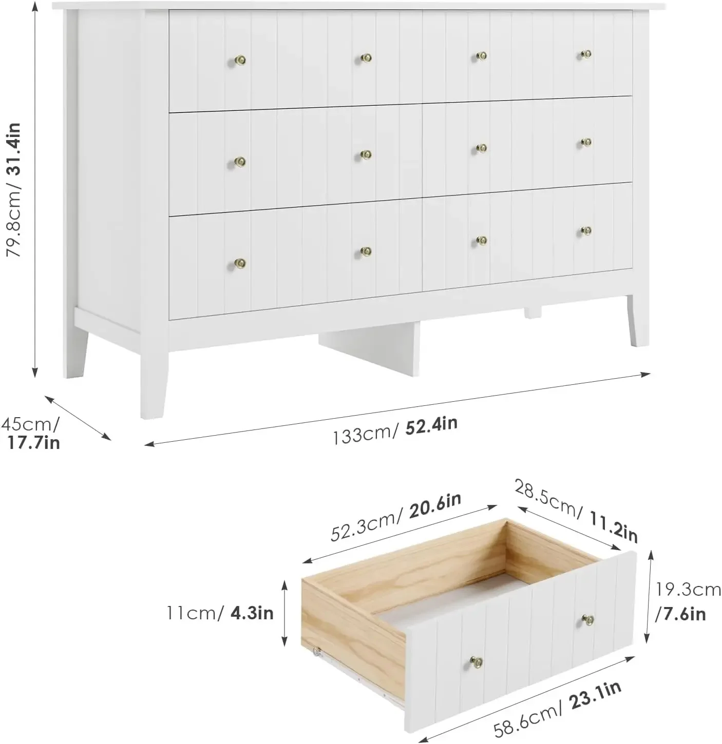 White Dresser, Chest of Drawer - Baby Nursery Chest Of Drawers 리뷰 및 가격