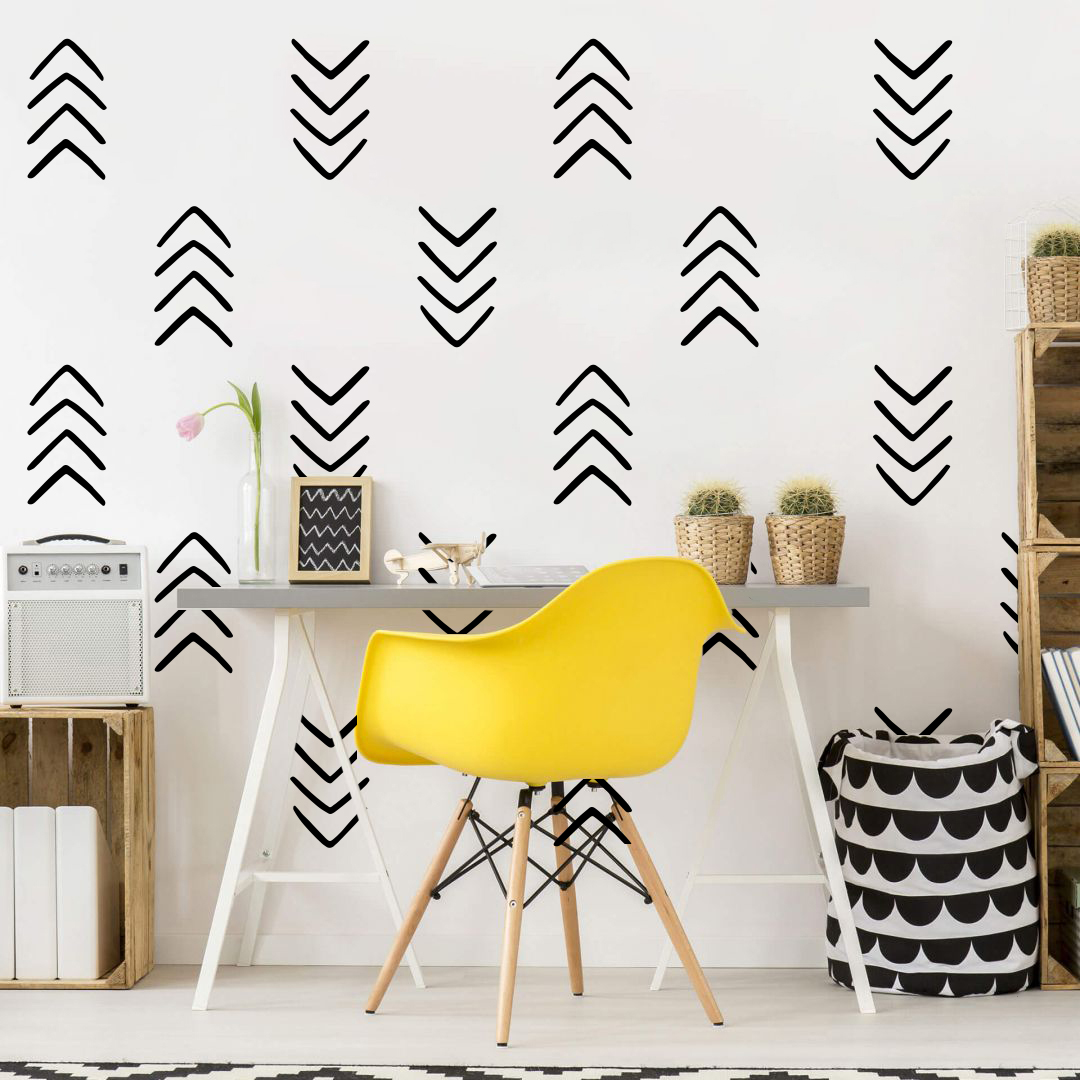 28Pcs Geometric Unique Arrow W - Baby Nursery Vinyl Wall Stickers 리뷰 및 가격