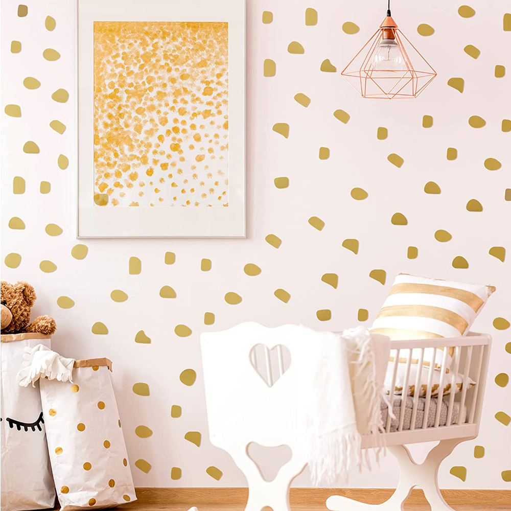 96Pcs/set Cute  Irregular Dots - Baby Nursery Vinyl Wall Stickers 리뷰 및 가격