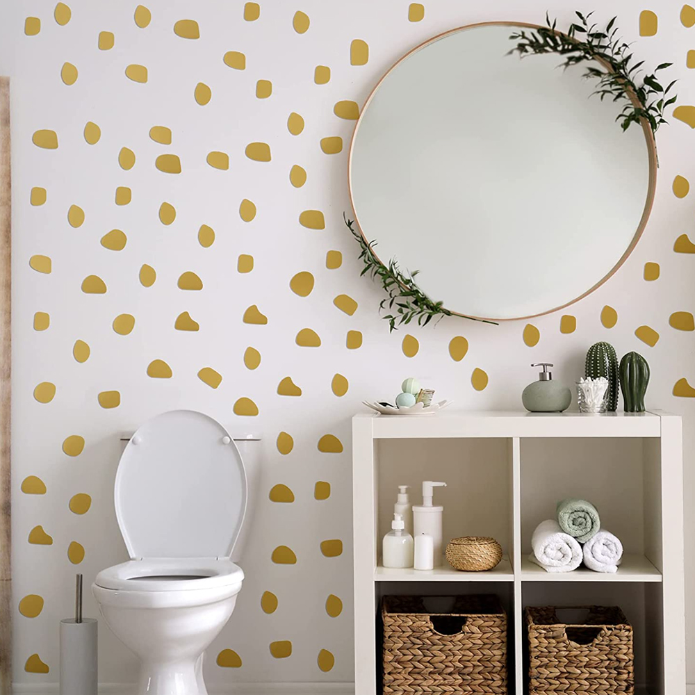 96Pcs/set Cute  Irregular Dots - Baby Nursery Vinyl Wall Stickers 리뷰 및 가격