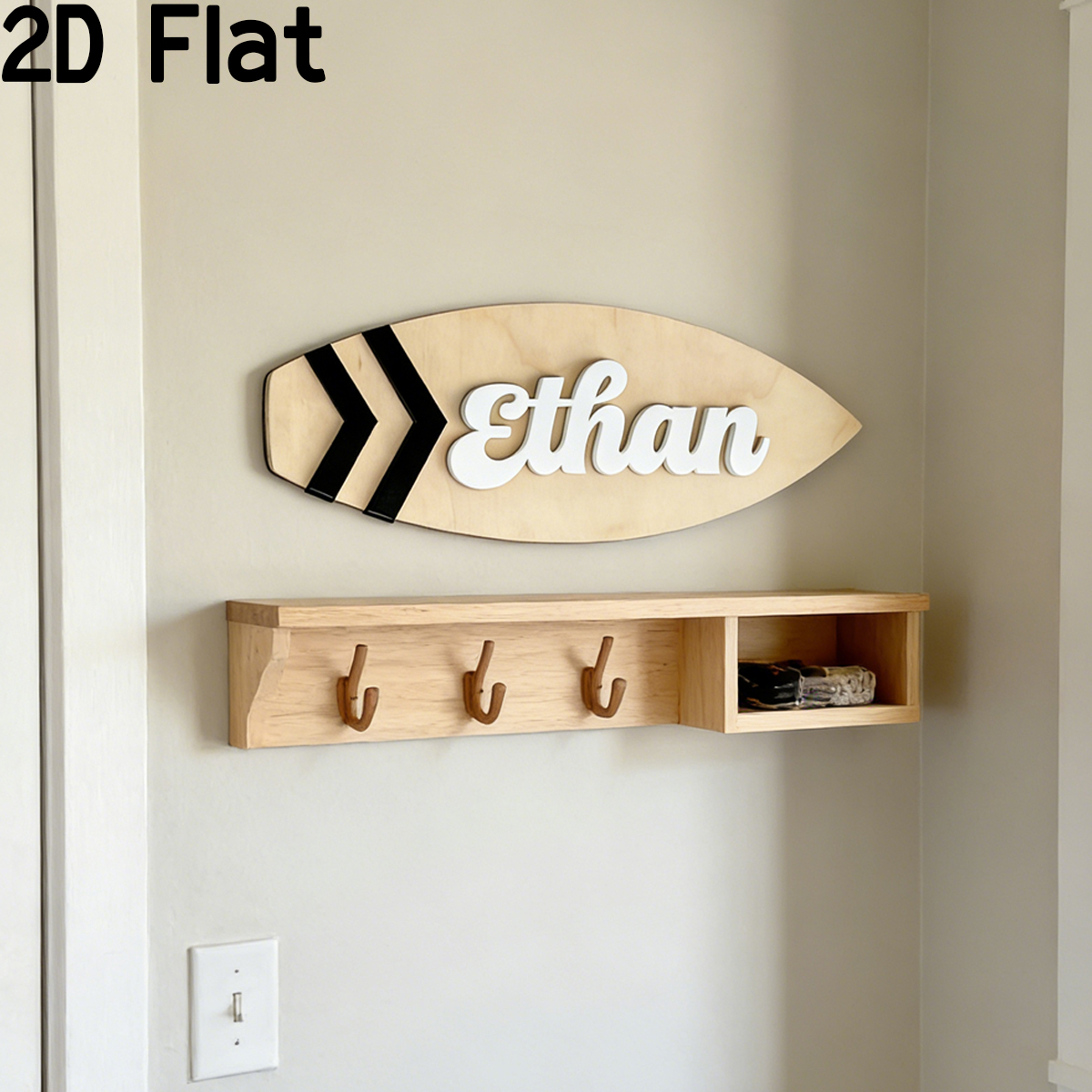 1Pc Custom Surfboard Wooden Ac - Baby Nursery Diy 리뷰 및 가격