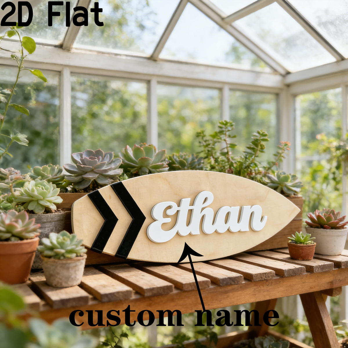 1Pc Custom Surfboard Wooden Ac - Baby Nursery Diy 리뷰 및 가격