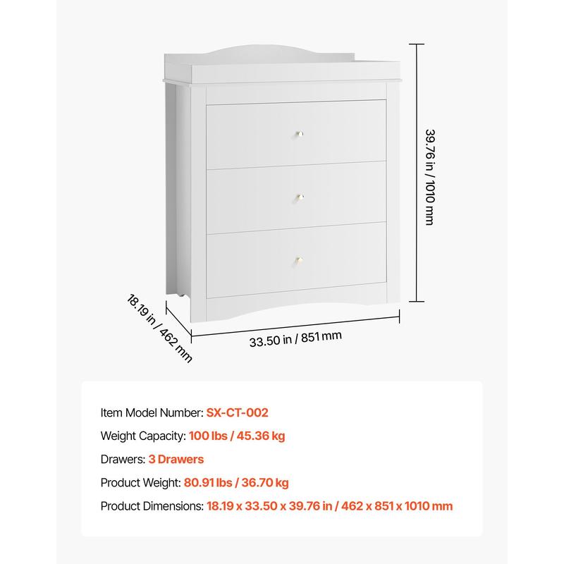 Changing Table Dresser, Baby D - Baby Nursery Dresser 리뷰 및 가격