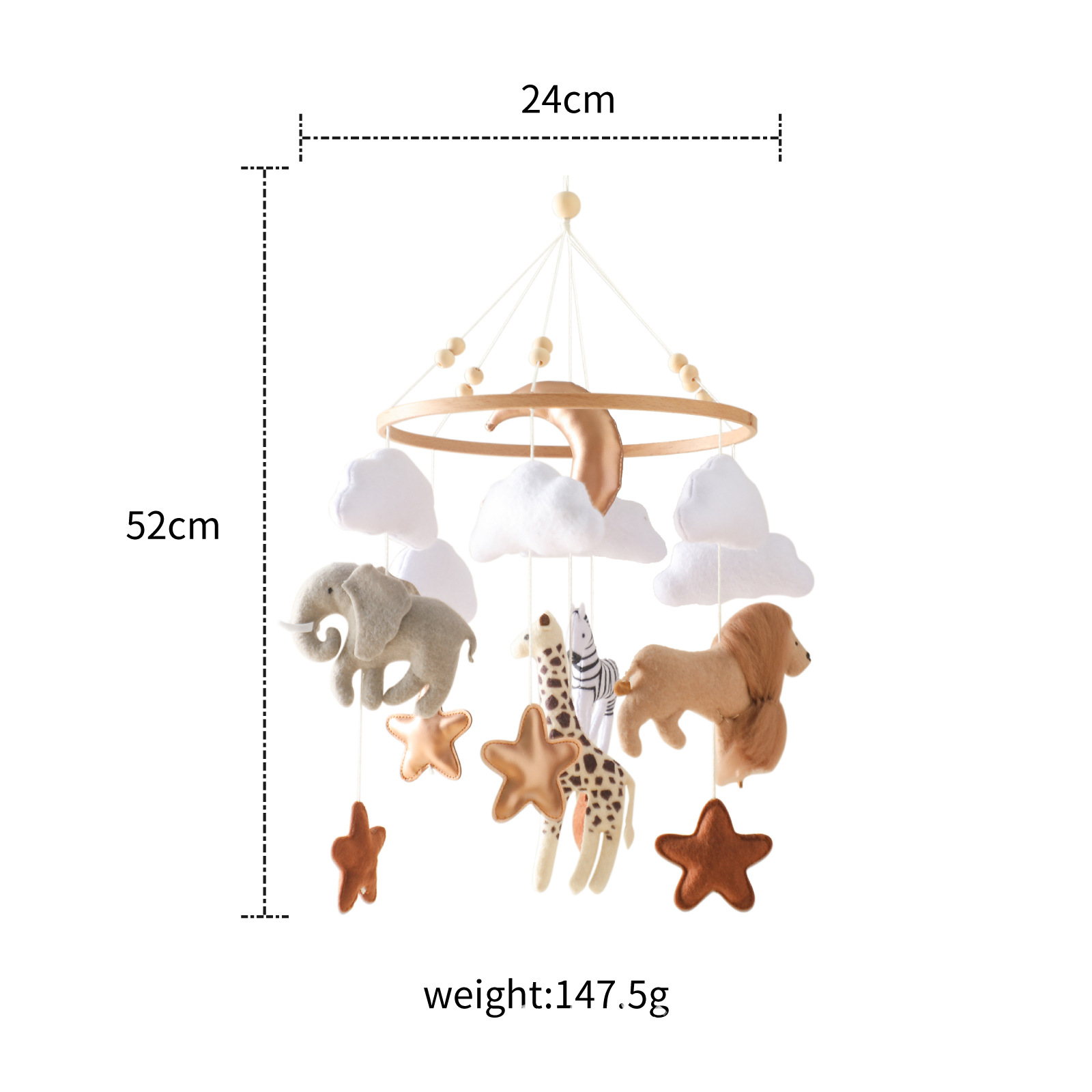 Hot Sale Nordic Handmade Felt  - Baby Nursery Modern 리뷰 및 가격