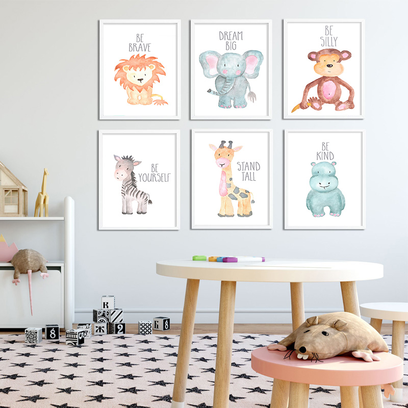 Baby Animal Lion Elephant Gira - Baby Nursery Animal Pictures 리뷰 및 가격