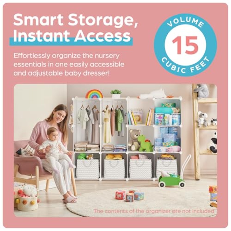 Baby Closet Organizer for Nurs - Baby Nursery Dresser 리뷰 및 가격