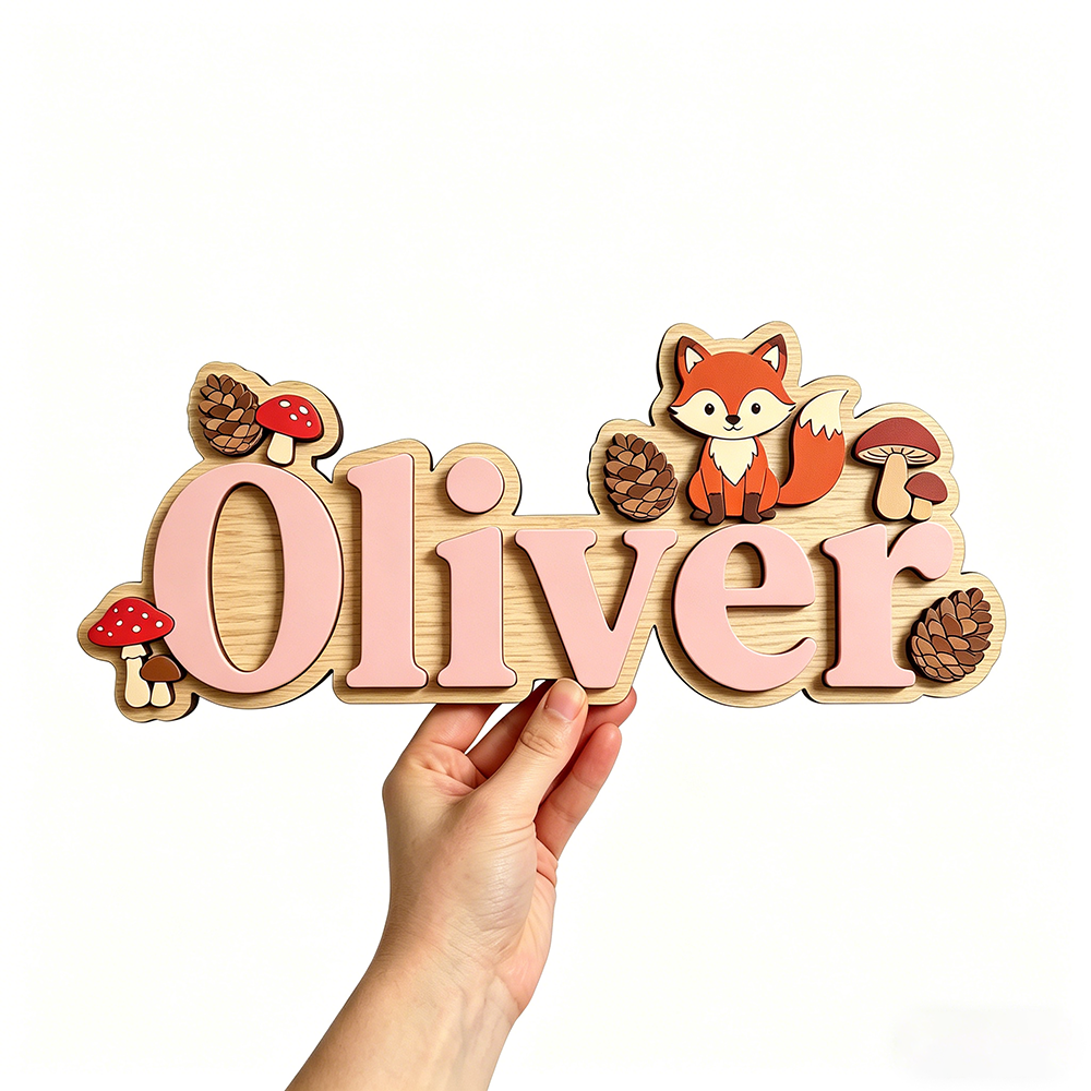 Whimsical Woodland Fox Custom  - Baby Nursery Things 리뷰 및 가격